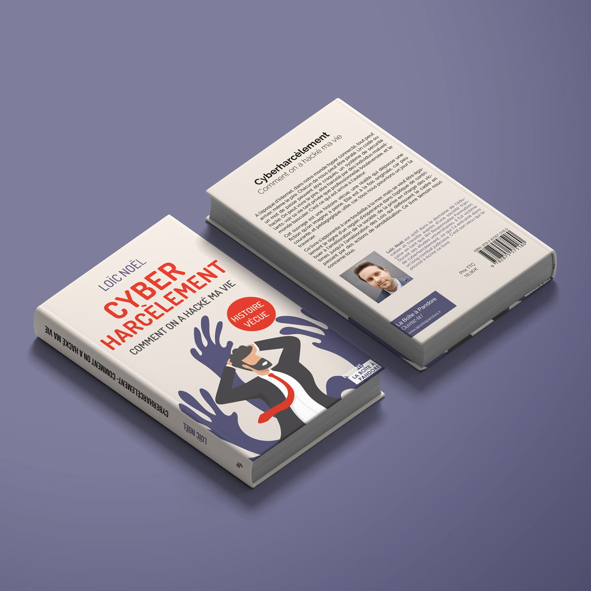 Couverture du livre Cyberharcèlement